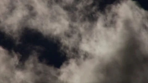 Scary Clouds - time lapse Stock Footage 7755965