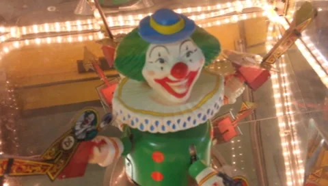 Scary CLOWN Game Stock Footage 7733503