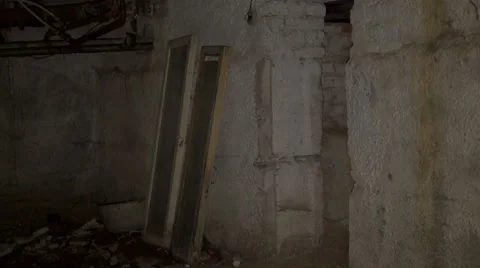 Scary dark corridors Video stock 45588139