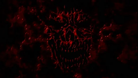 Scary Demon Face + Sound Fx (After Effects Cs6) Horror ♧ 
