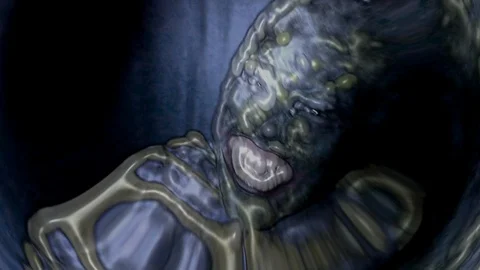 Scary Demon Nightmare Stock Footage 103677321