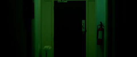 Scary Door Horror Stock Footage 169775209