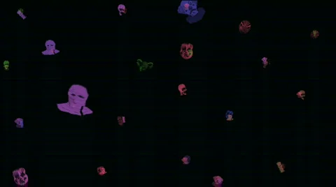 Scary dream 2 Stock Footage