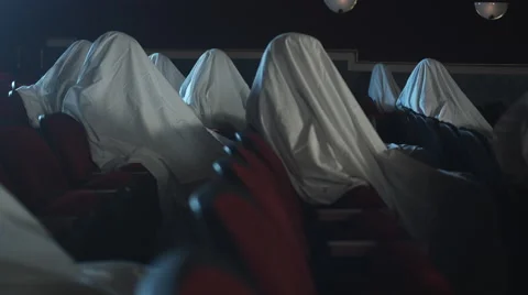 Scary dream ghosts Stock Footage 55214912