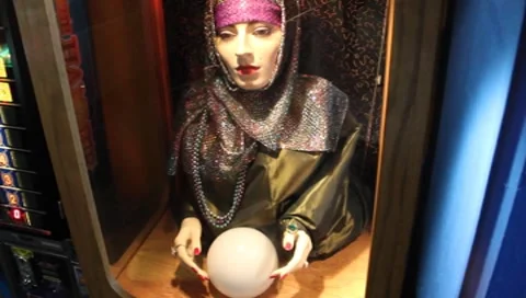SCARY Fortune Teller 動画素材 7733601