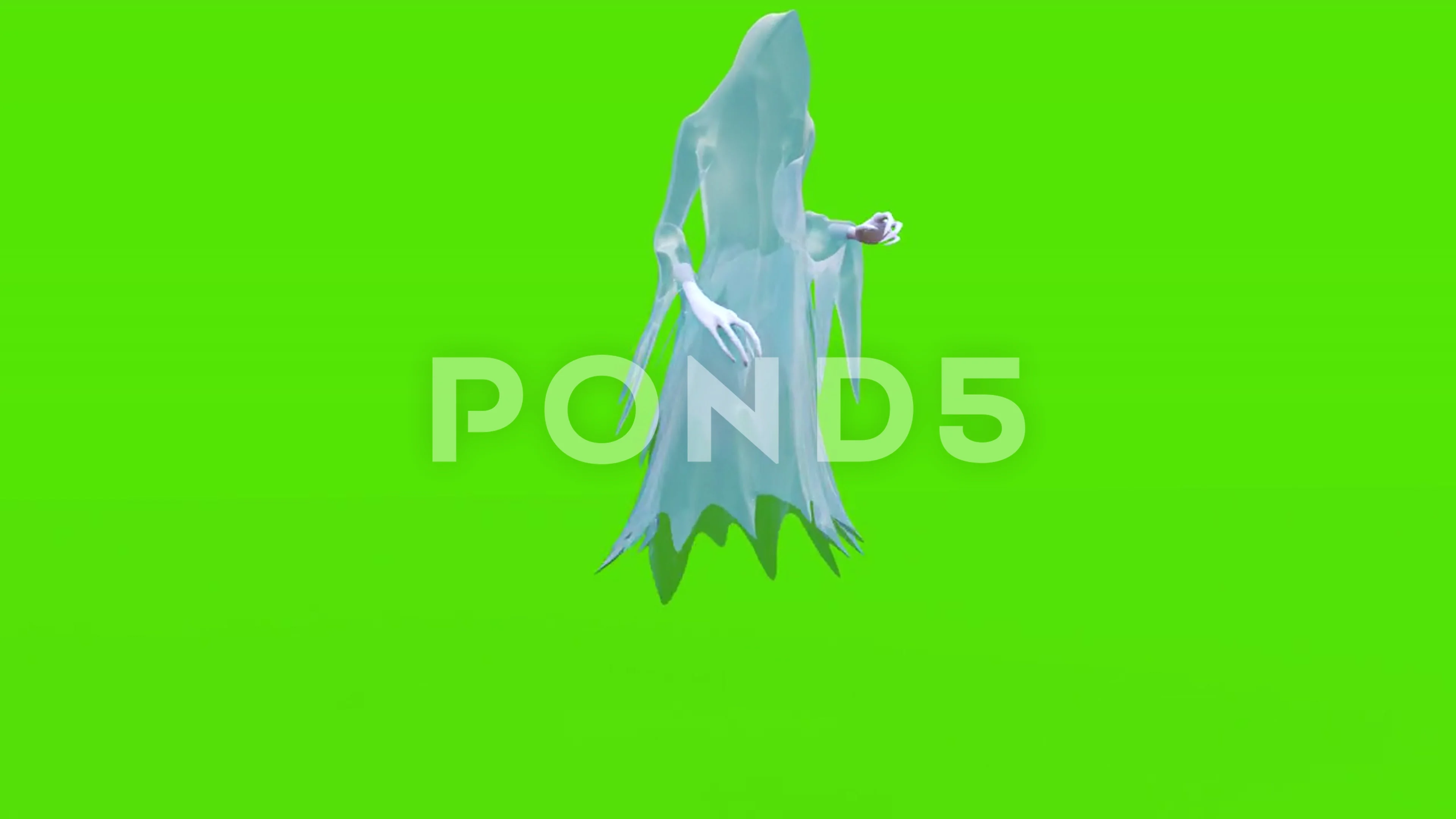 Scary Ghost Green Screen Horror Hallowee... | Stock Video | Pond5