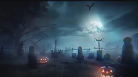 Scary Halloween  Background 動画素材 288119523