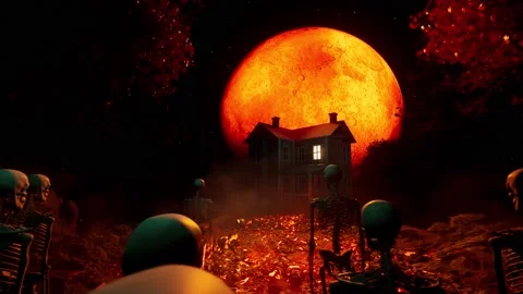 Scary halloween Stock Footage 207998270