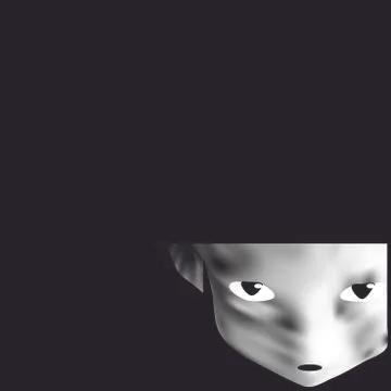 Scary horror character Illustrazione stock