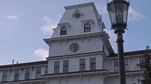 Scary Hotel Stock Footage 183387403