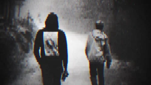 Scary Intro After Effects stock