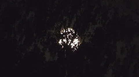 Scary Moon Video Video stock 41926275