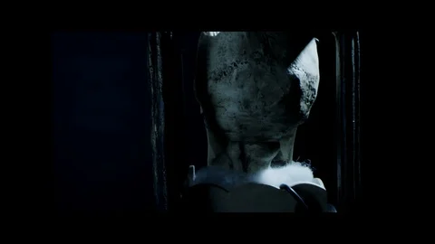 Scary skeleton skull 動画素材 118934822