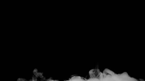 Scary smoke emerging from the ground. hard winding. Screen mode for using.  Stock Footage 115919331