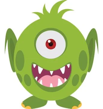 Scary Vector Icon Stock Illustration