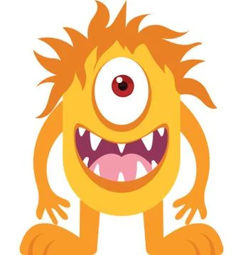 Scary Vector Icon Stock Illustration