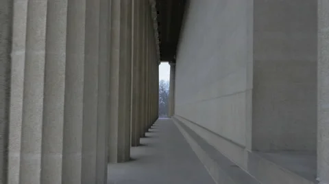 Scary Vertigo Shifting Passageway Stock Footage 58337347