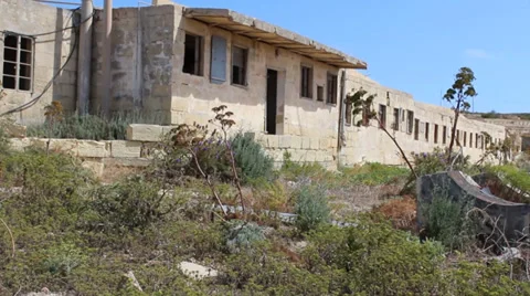 Scary War Building Fort Video stock 33802006