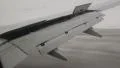 Scary winter landing. HD Footage