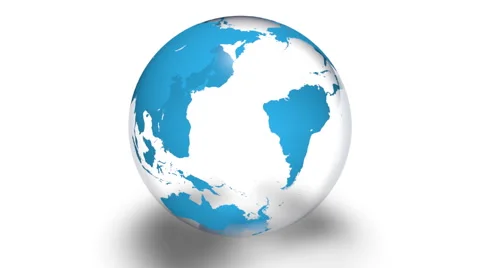 Scatter Earth Animation Stock Footage 58333072