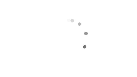 Scatter Plot of Five Dots loading in a Diagonal Arrangement Stock Footage 332881929