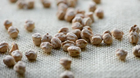 Scattered chickpeas Stock-Footage 33691351