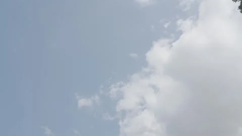 Scattered cloudscape time lapse Video stock 311825818