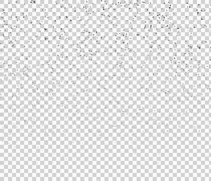 Scattered dense grey dots. points dispersion on transparent background.  gr.. Illustrazione stock