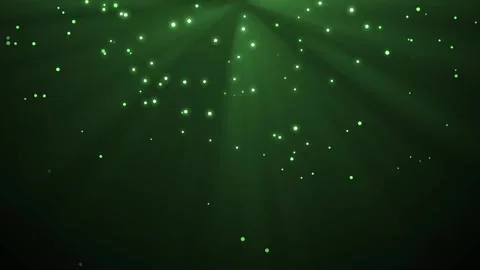 Scattered glowing particles and subtle light rays from above background ani.. Stock Footage 329707642
