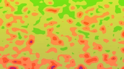 Scattered Patches Random Movement Animation Stock Footage 310397525