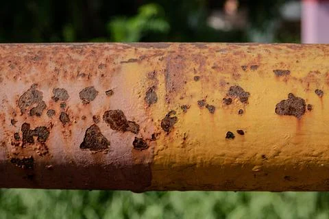 Scattered rust spots material surface Photos