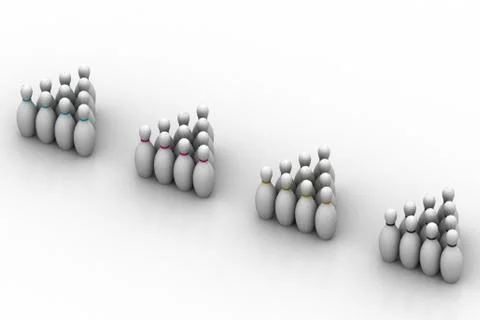 Scattered skittles Free Stock Illustration
