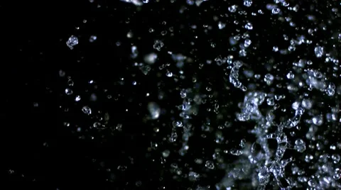 Scattered water drops Stock Footage 8992409
