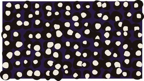 Scattered white dots on clean background Stock Illustration