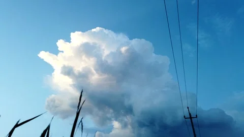 Scattering cloud Stock Footage 156716035