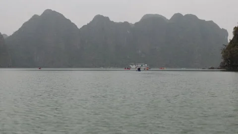 Scattering of islands in middle of sea. Stock Footage 303368604