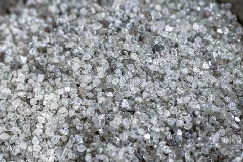 A scattering of various diamonds. Abstract background. Uncut gems, natural sh Stock Photos
