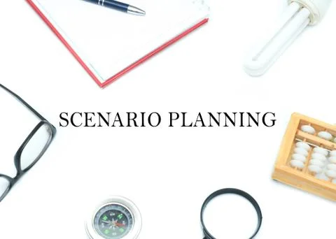 Scenario planning concept. Stock Photos