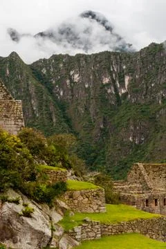 Scenary of ancient ruins in nature. Stock Photos