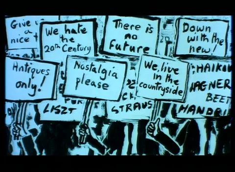 Scene from animated film Wind of Changes by Alex Balenscu Stock Footage 159444511