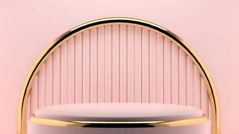 Scene background backdrop podium stand .product shelf standing backdrop .pe.. Stock Illustration