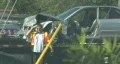 The Scene Of A Car Crash HD Footage