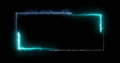 Scene of colorful rectangle light blue green blaze motion animate abstract Stock Footage 146251028