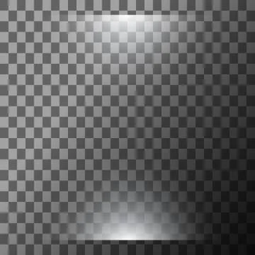 Scene illumination cold light effect Stock Illustration