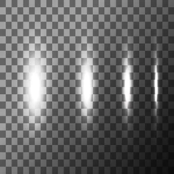 Scene illumination cold light effect Stock Illustration