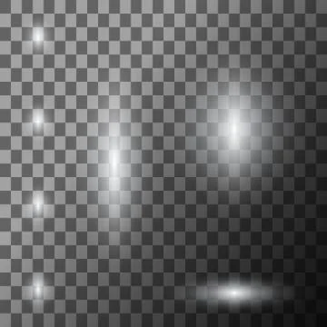 Scene illumination cold light effect Stock Illustration