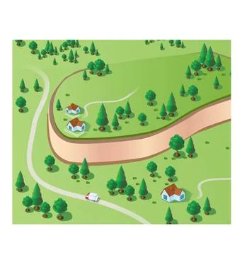 Scene Stock Illustration