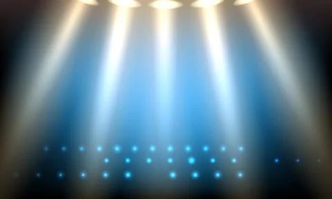 The Scene Lighting Stock Illustration