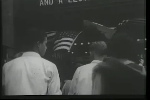 Scene of members of boy scout march in a... | Stock Video | Pond5