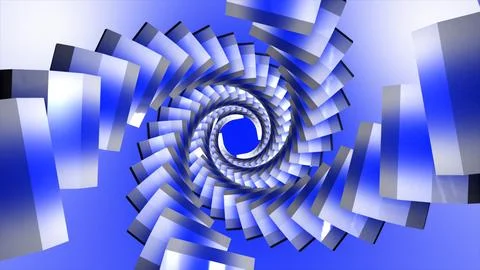 Scene with rays and light in motion. Abstract neon lights into digital tech.. Stock Illustration